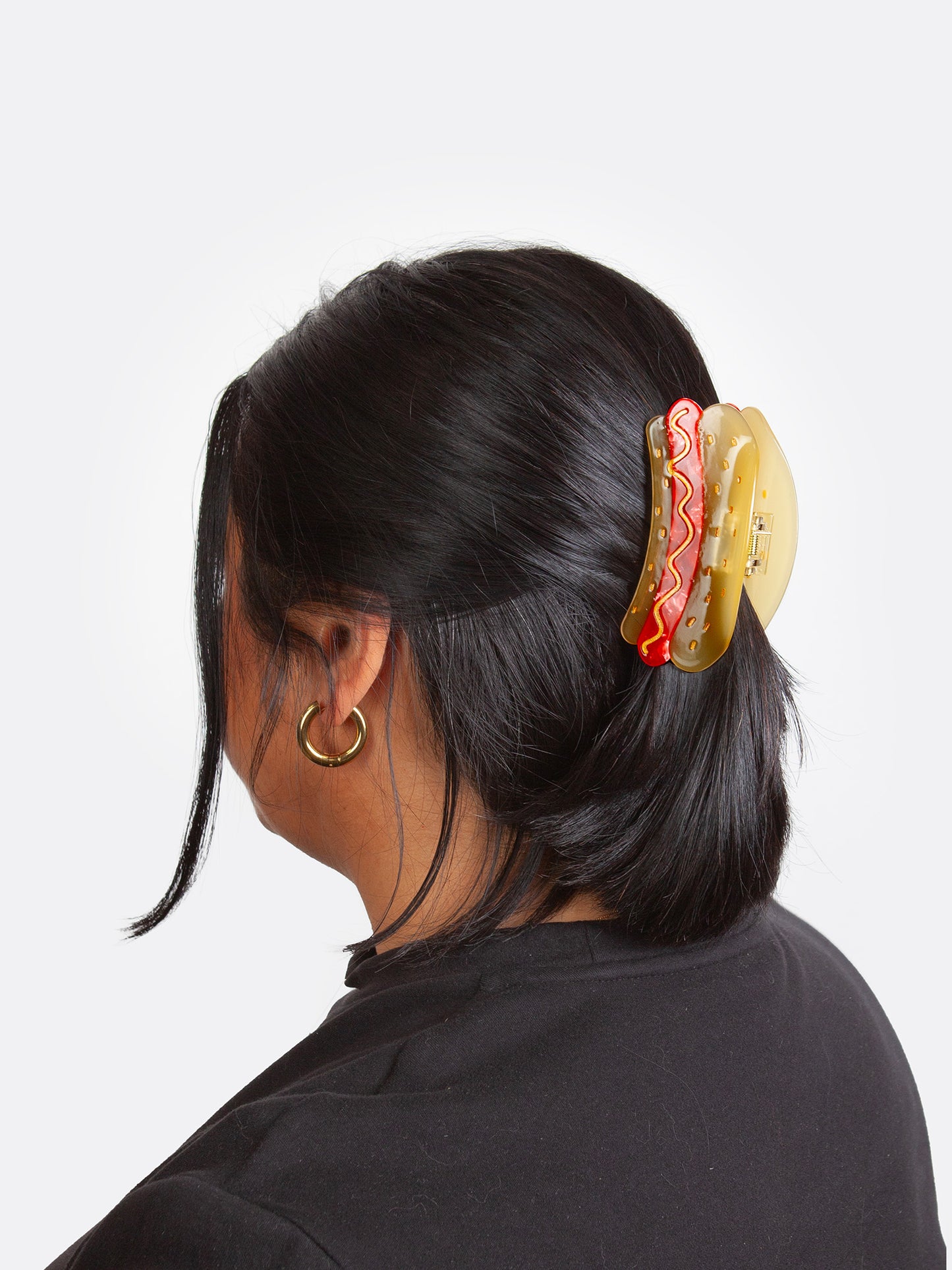 Hot Dog Hair Claw