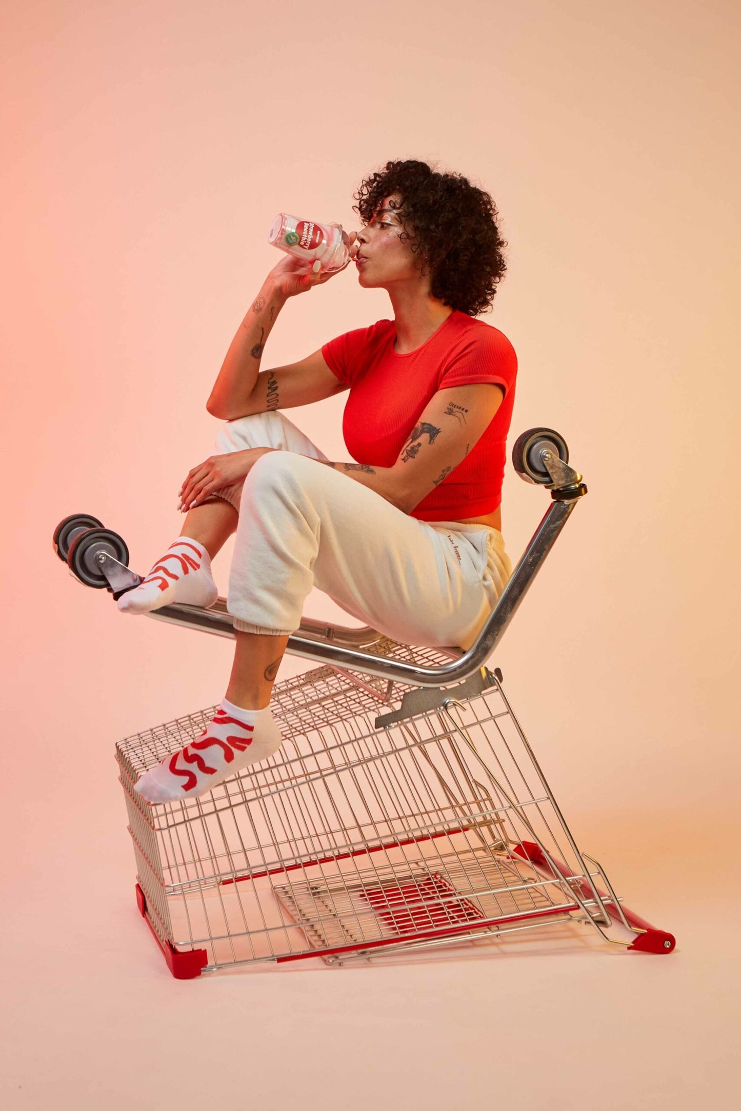 Strawberry Smoothie (2 pairs)