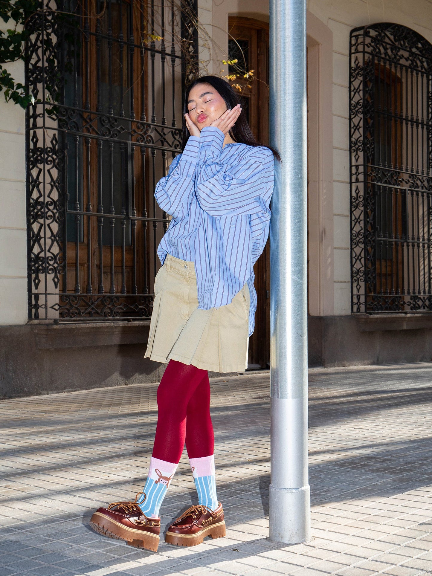 Doll Life Flat Socks