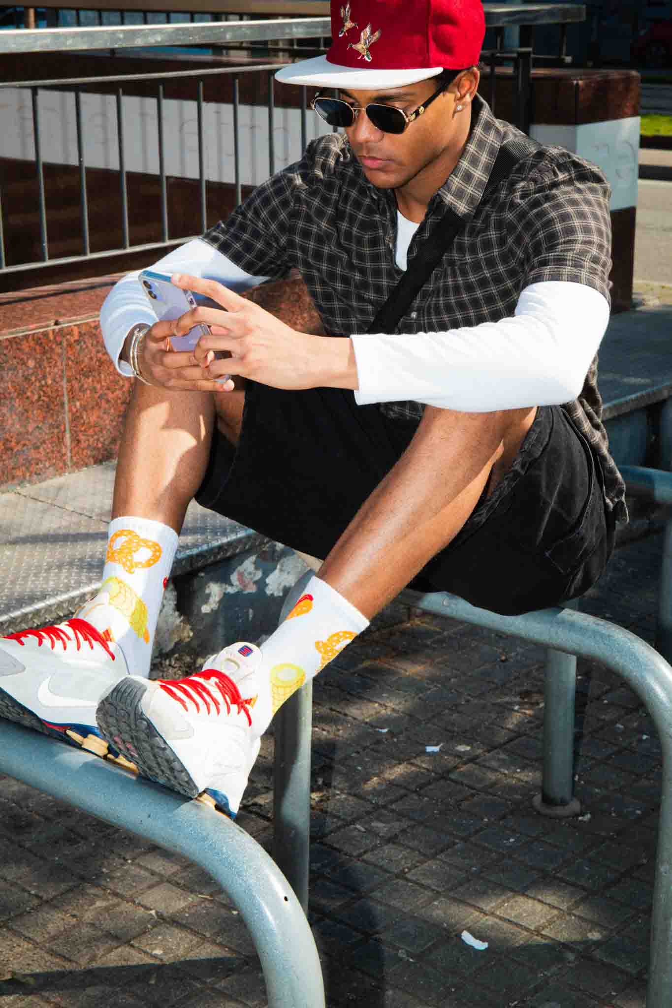 Hot To Go Flat Socks