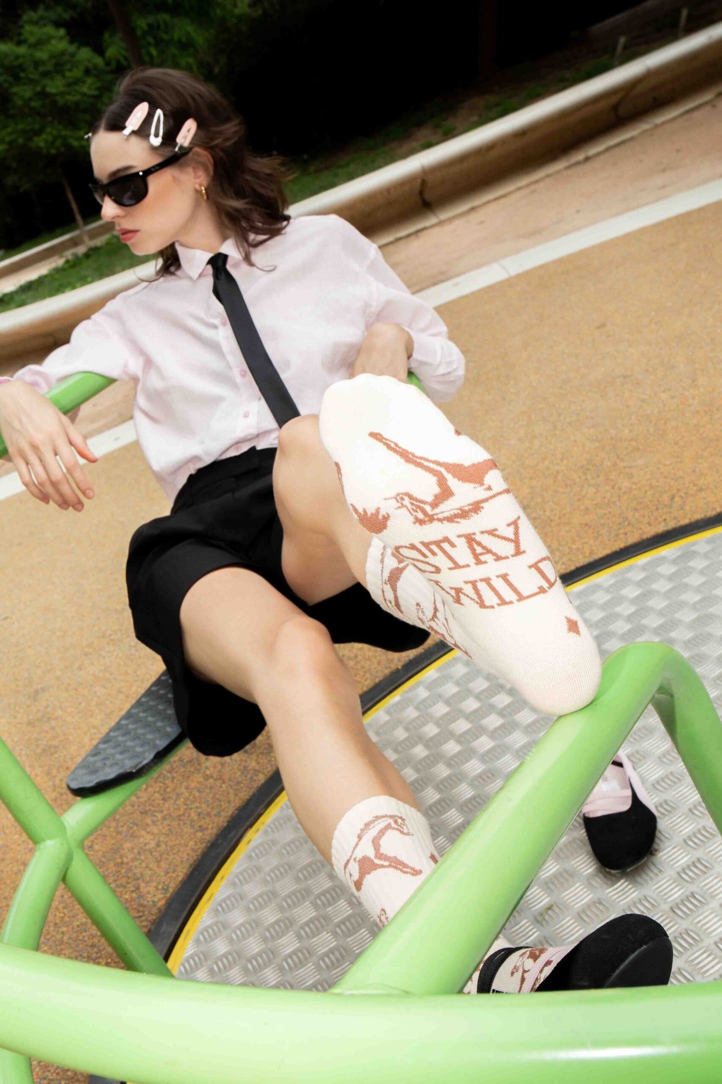 Wild Horse Flat Socks