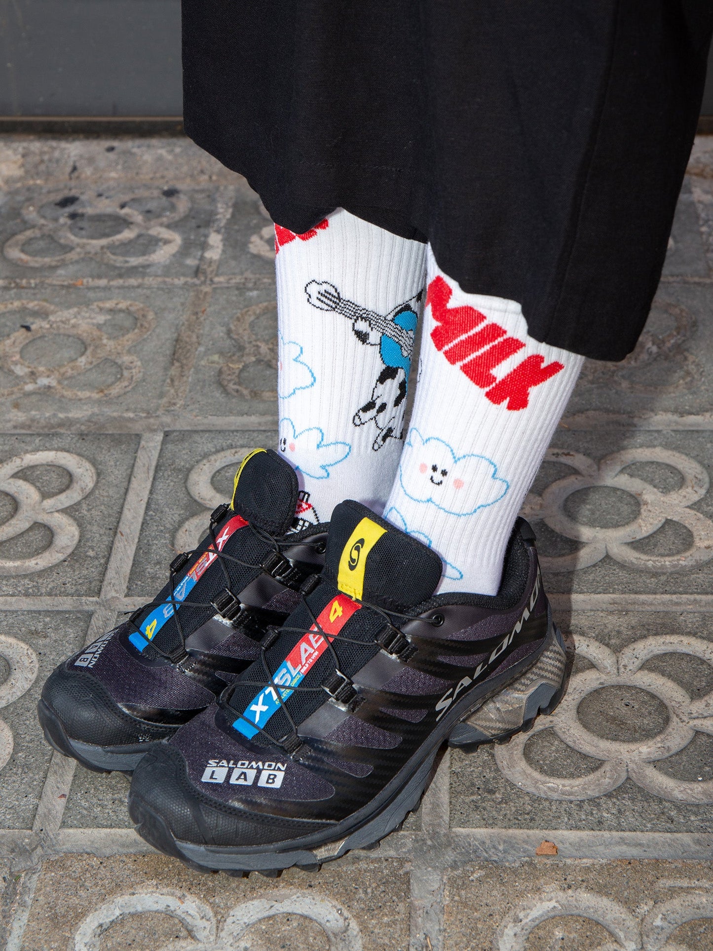 Farm Life Flat Socks