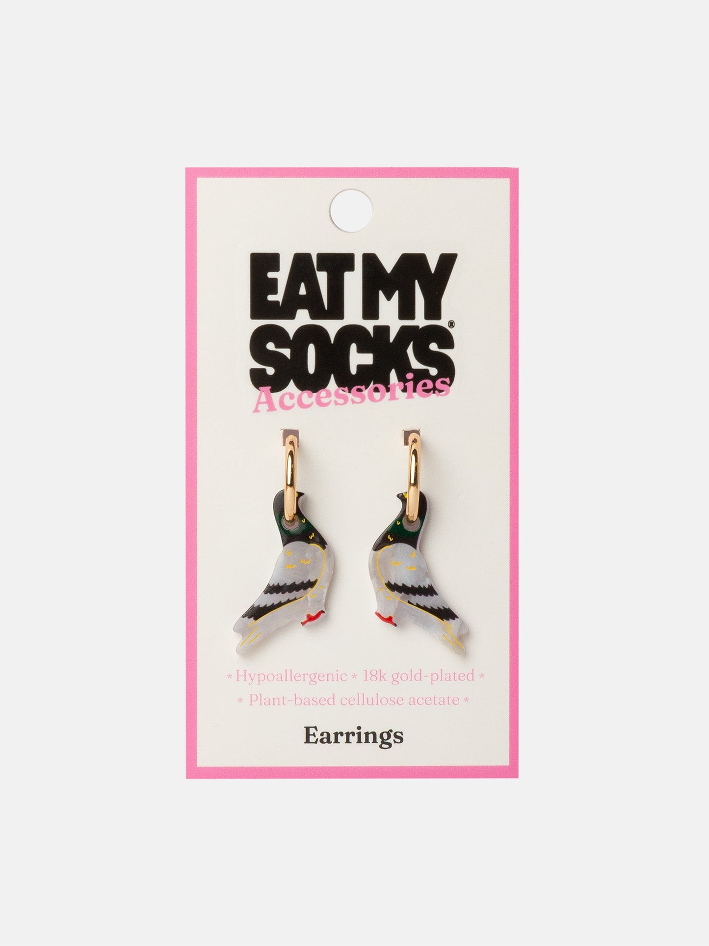 Pigeon Earrings