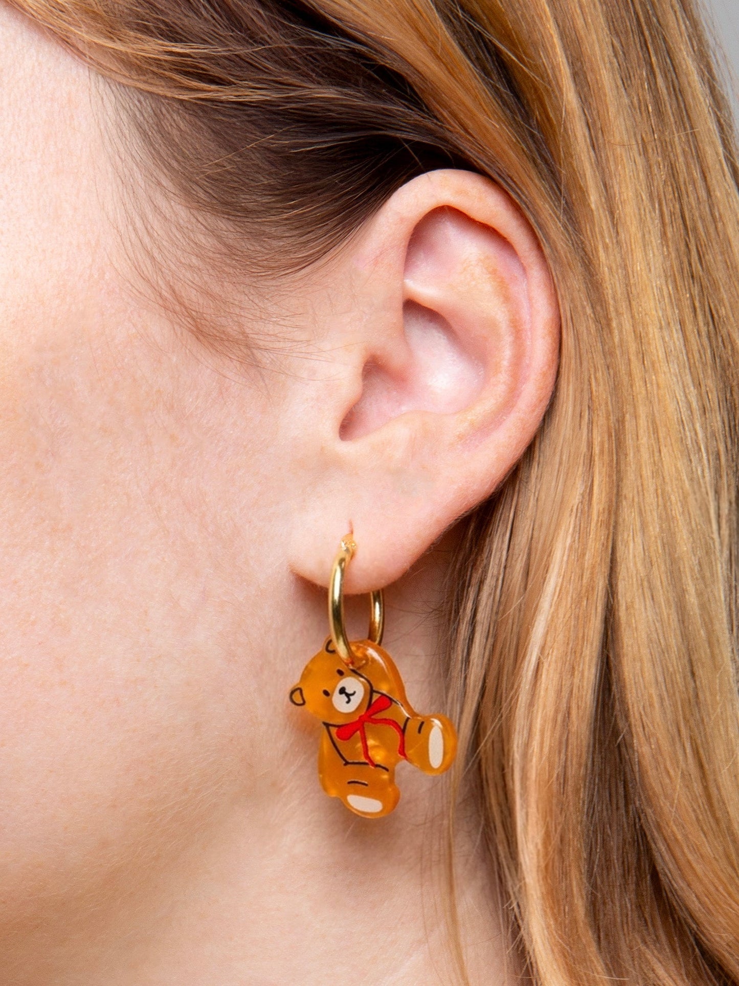 Teddy Bear Earrings
