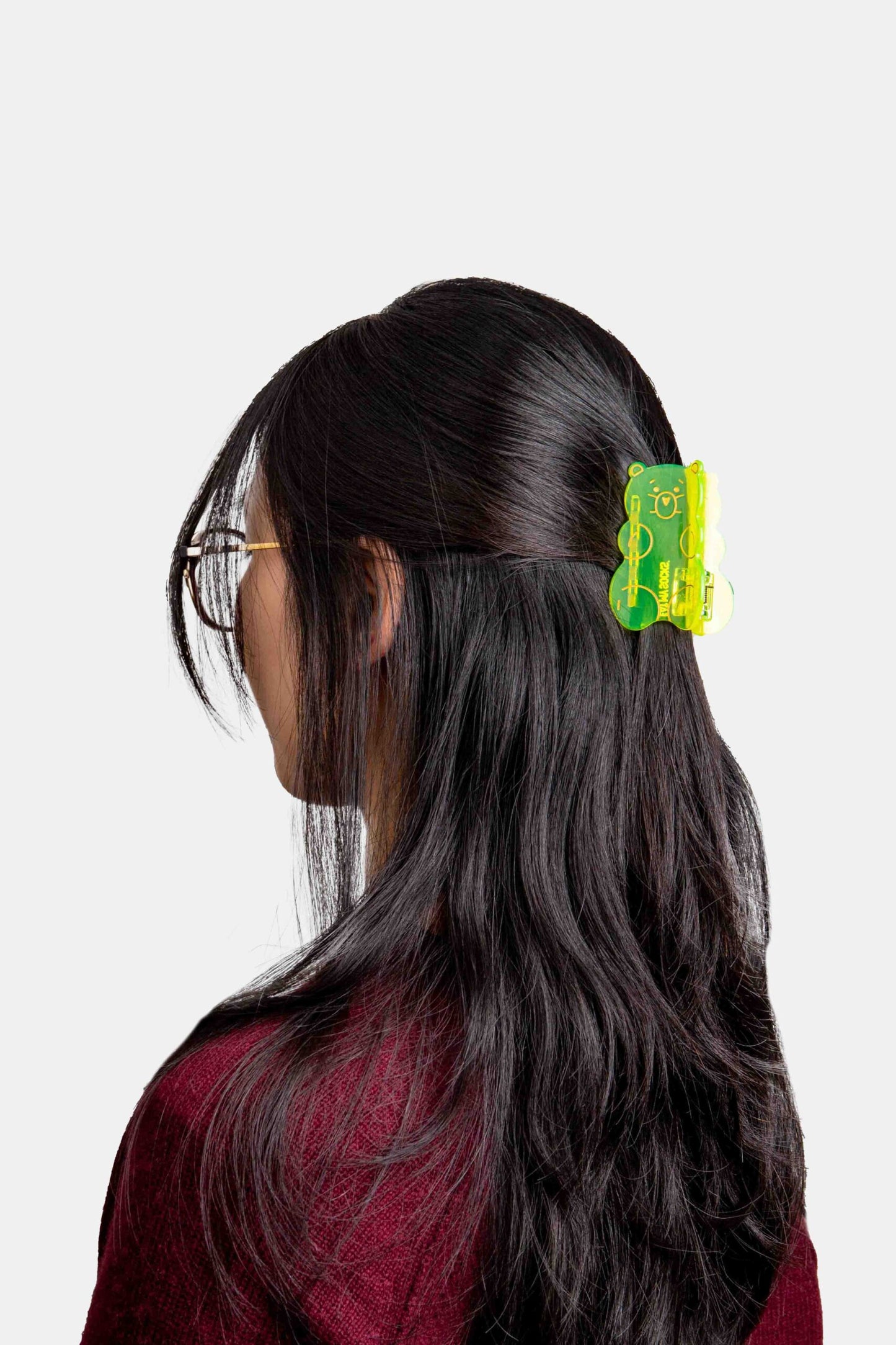 Yellow Gummy Bear Hair Claw