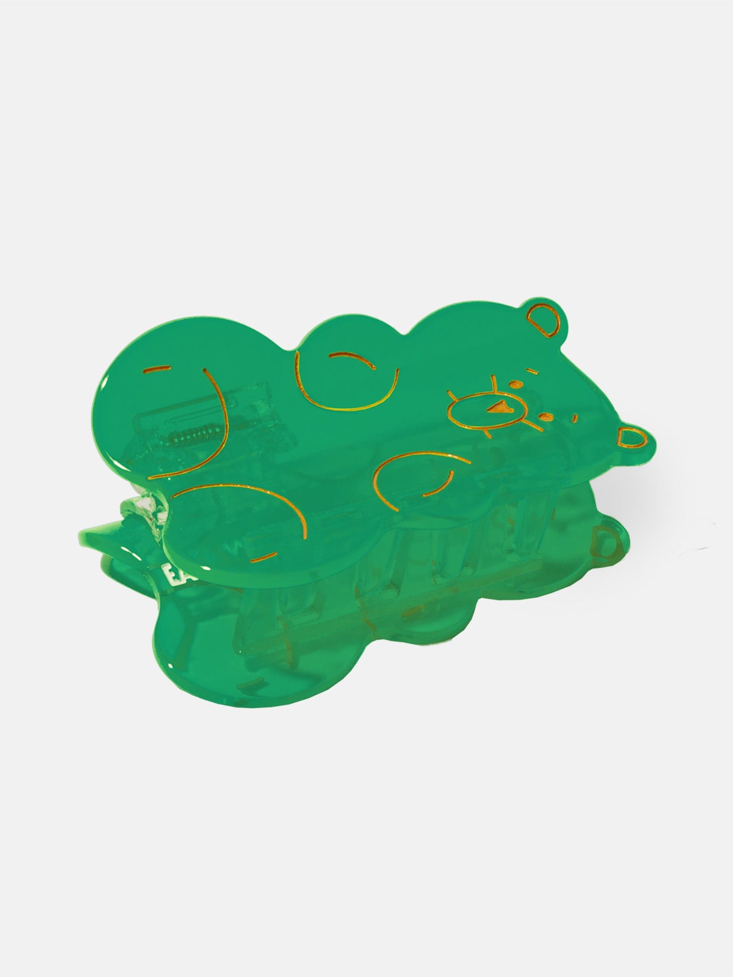 Green Gummy Bear Hair Claw