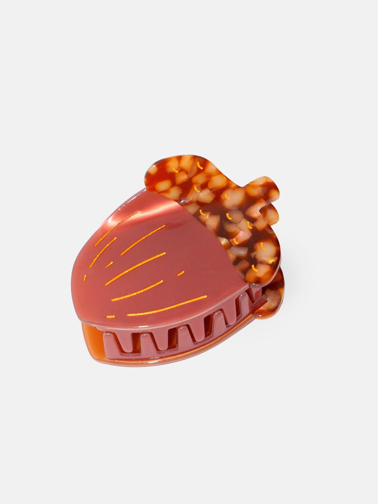 Hazelnut Hair Claw