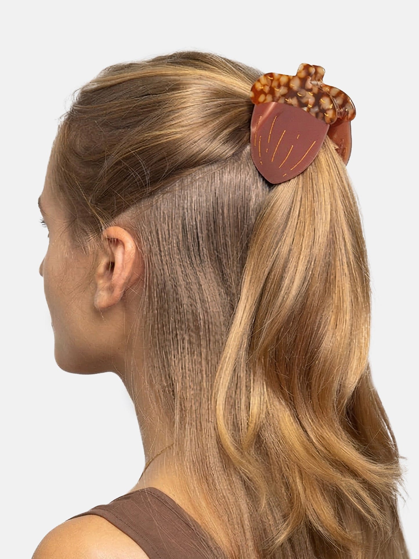 Hazelnut Hair Claw