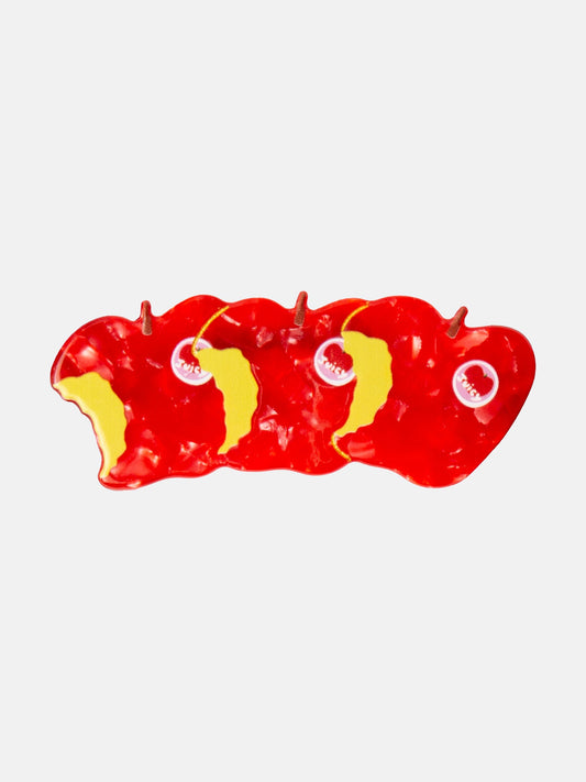 Apple Hair Clip