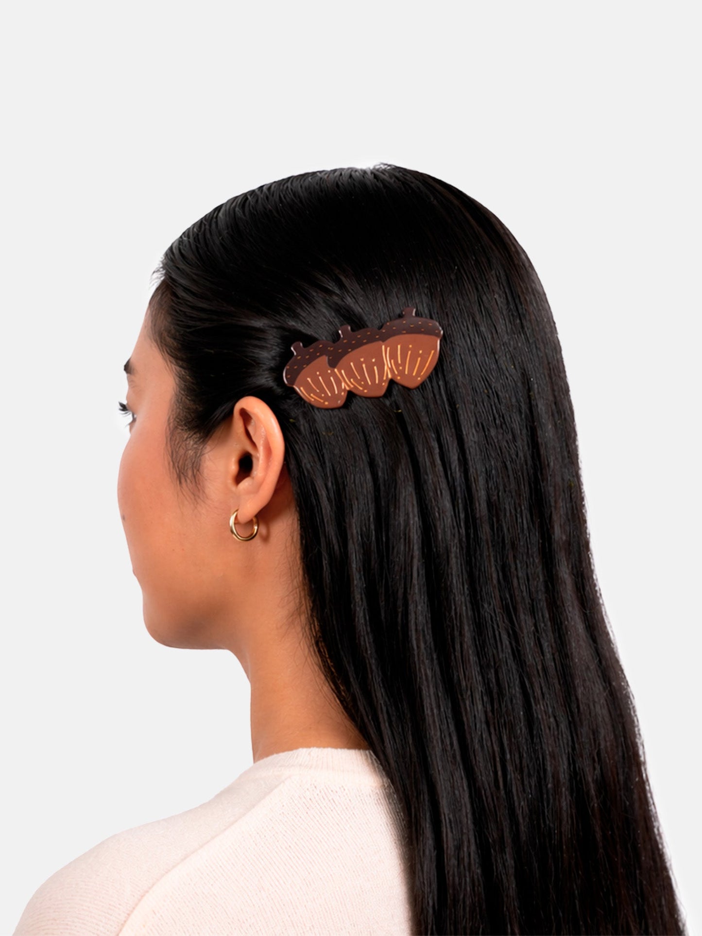 Hazelnut Hair Clip