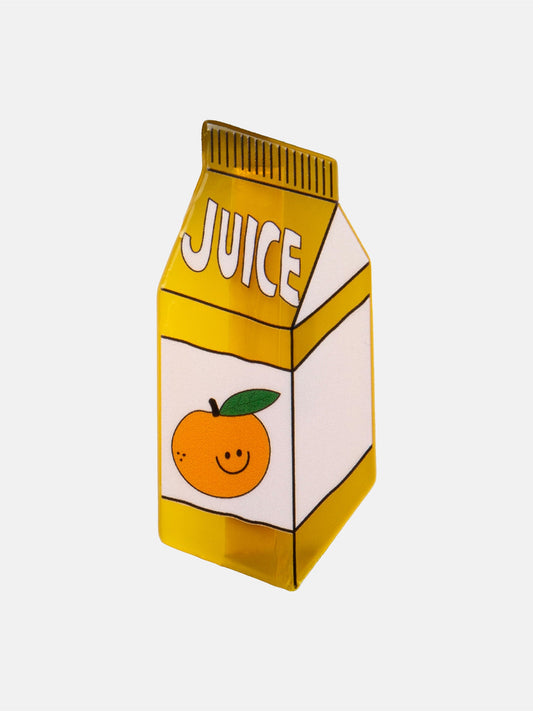 Orange Juice Hair Clip