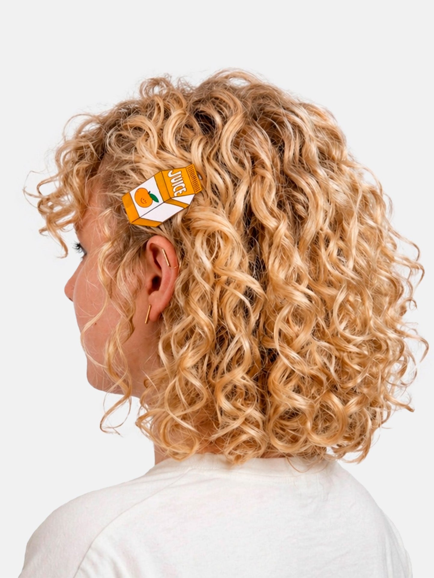Orange Juice Hair Clip