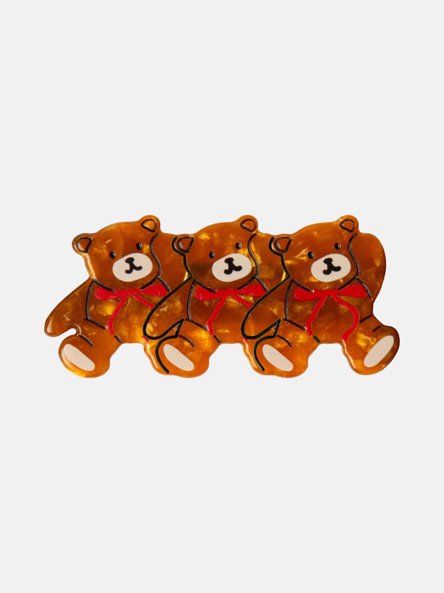 Teddy Bear Hair Clip