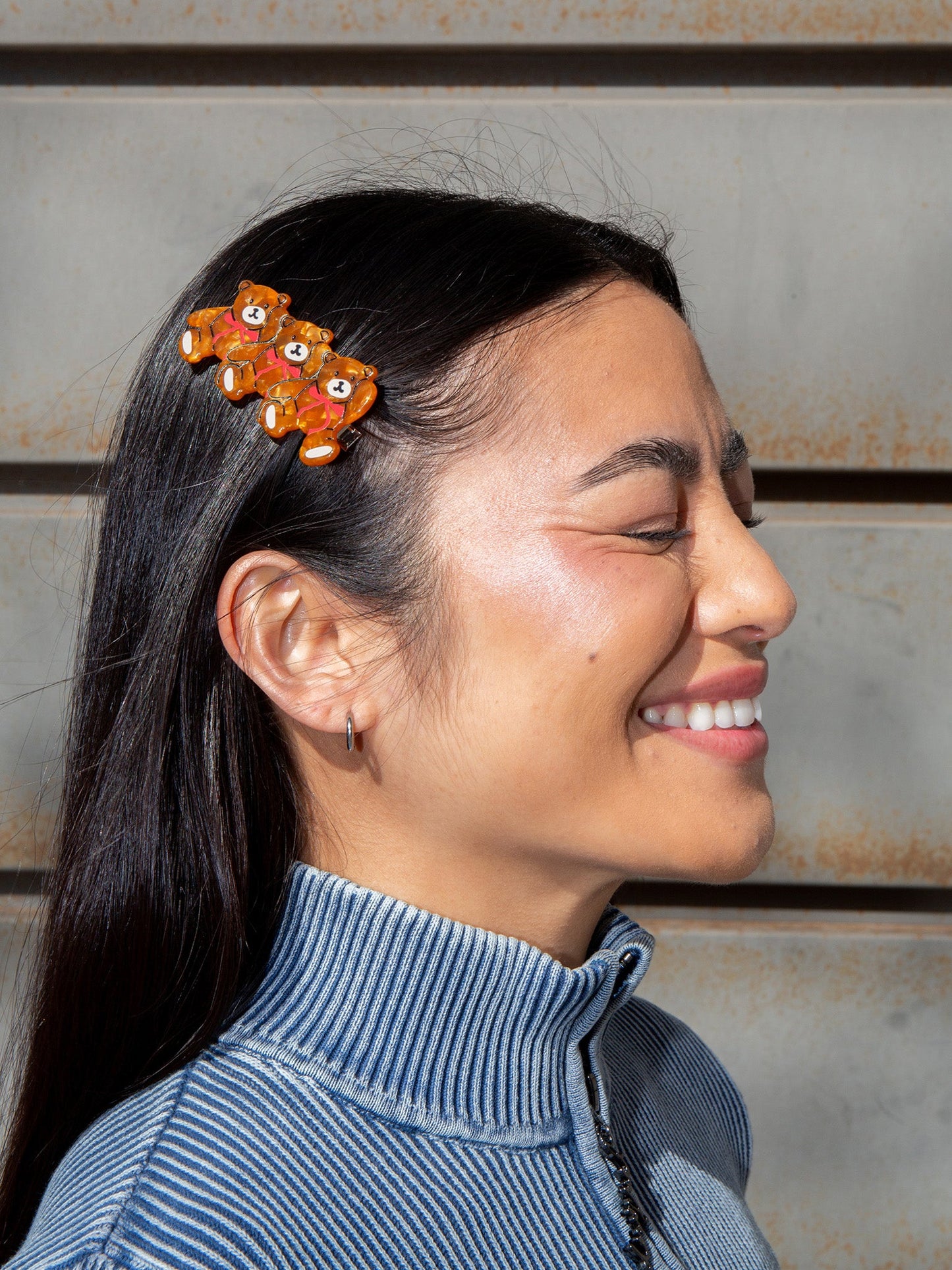 Teddy Bear Hair Clip