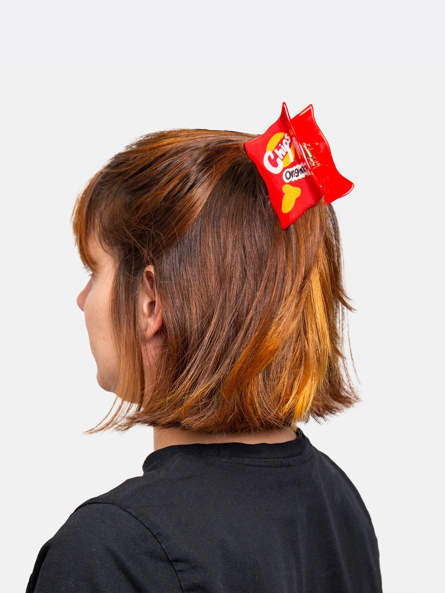 Red Chips Hair Claw
