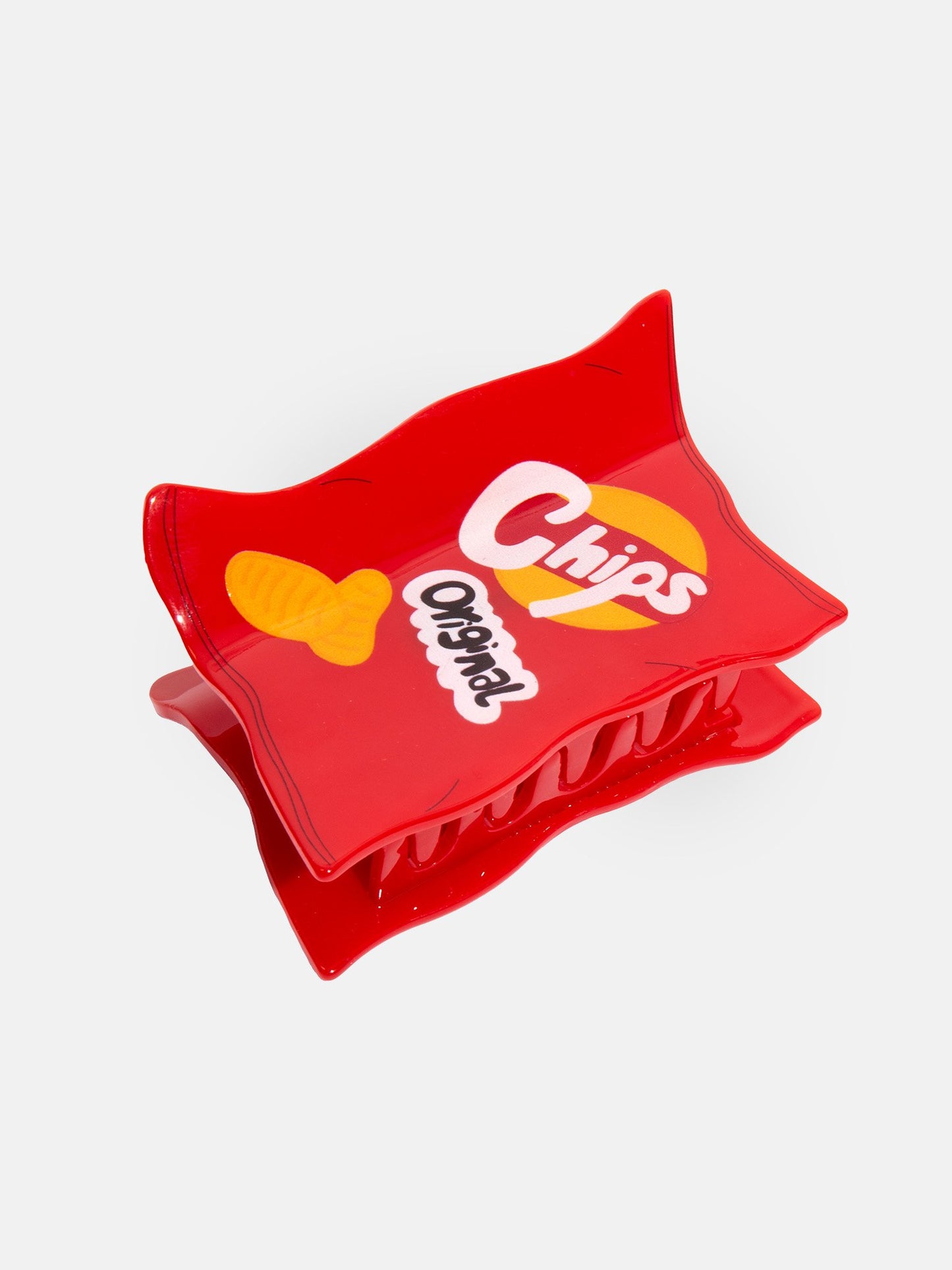 Red Chips Hair Claw
