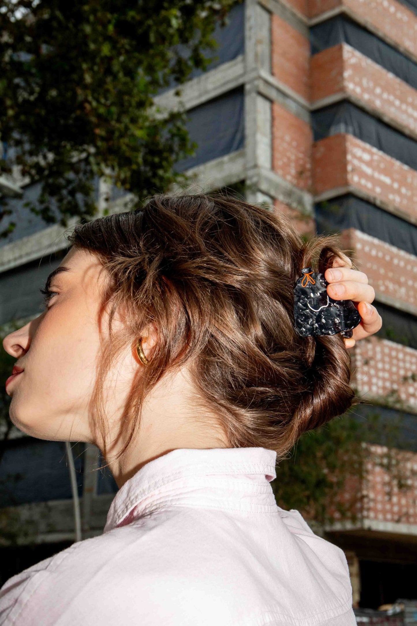 Trash Bag Hair Claw