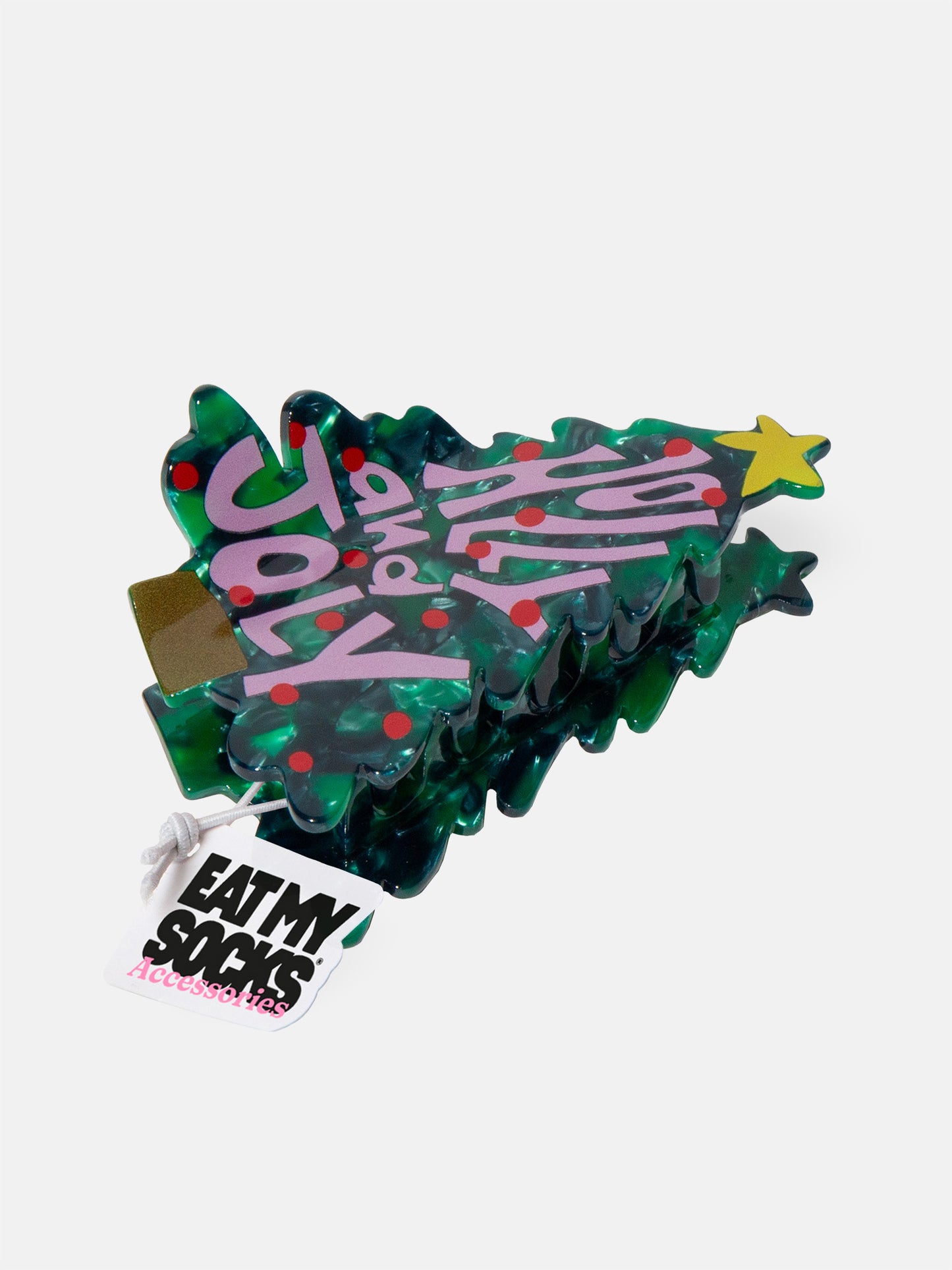 Xmas Tree Hair Claw