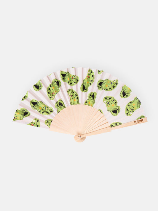 Beach Walks Hand Fan