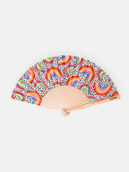 Happy Days Hand Fan