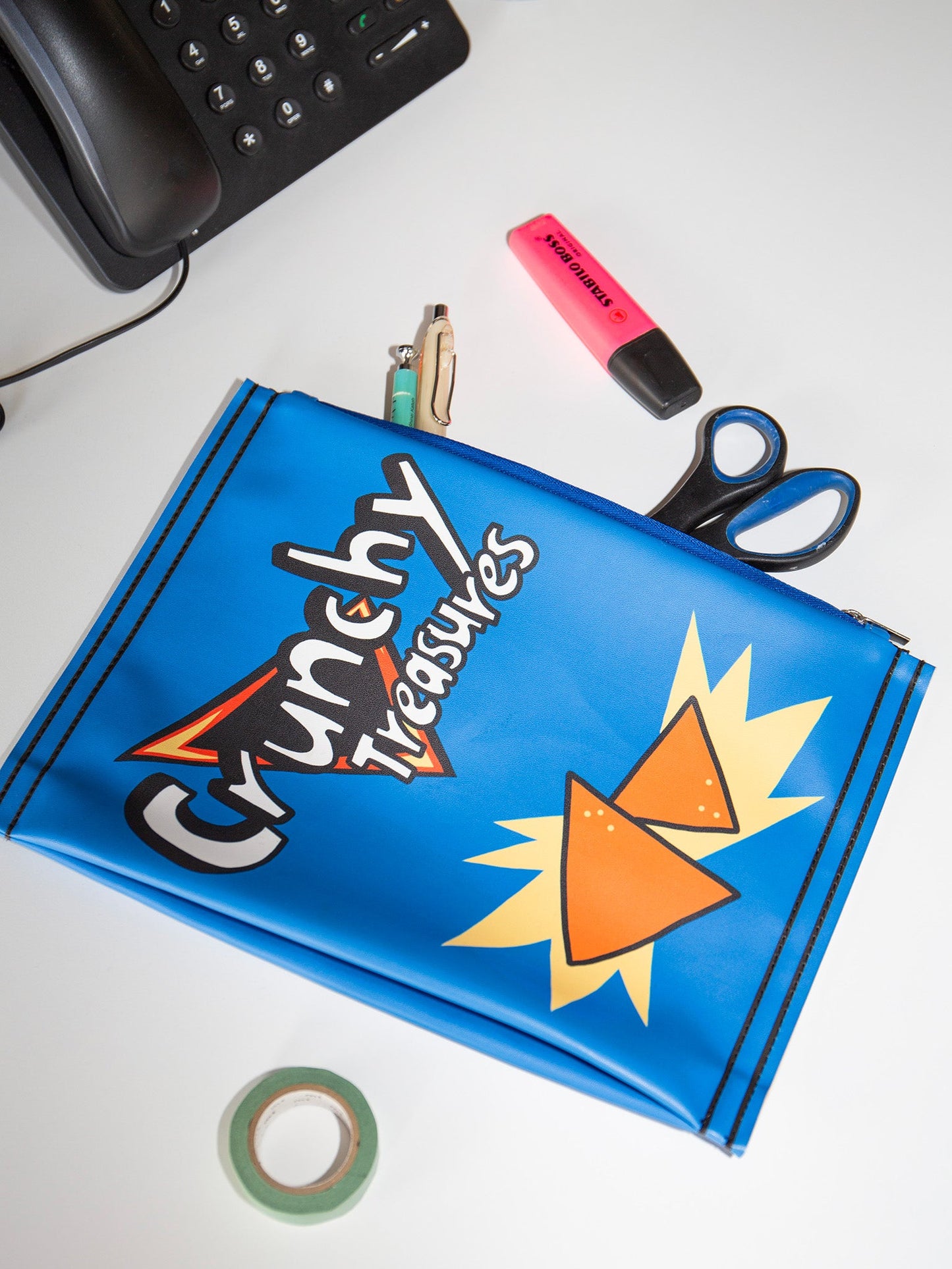 Crunchy Treasures Pouch Bag