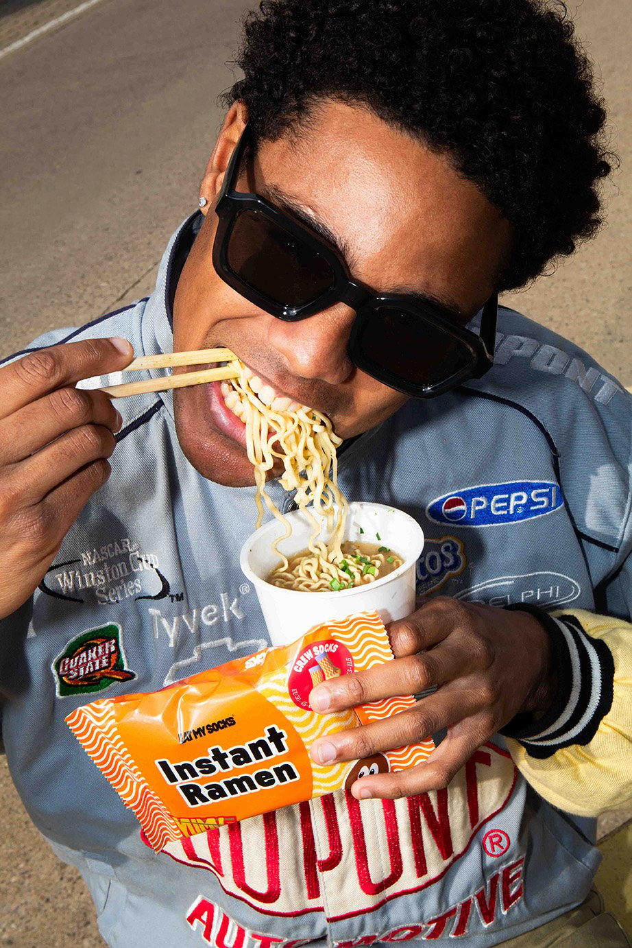 Instant Ramen Chicken