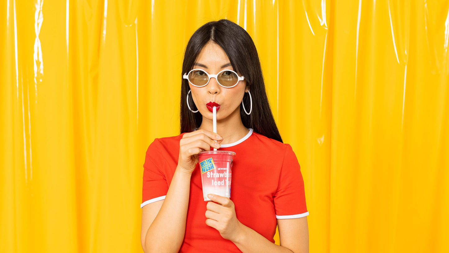 Iced Tea Strawberry (2 pairs)