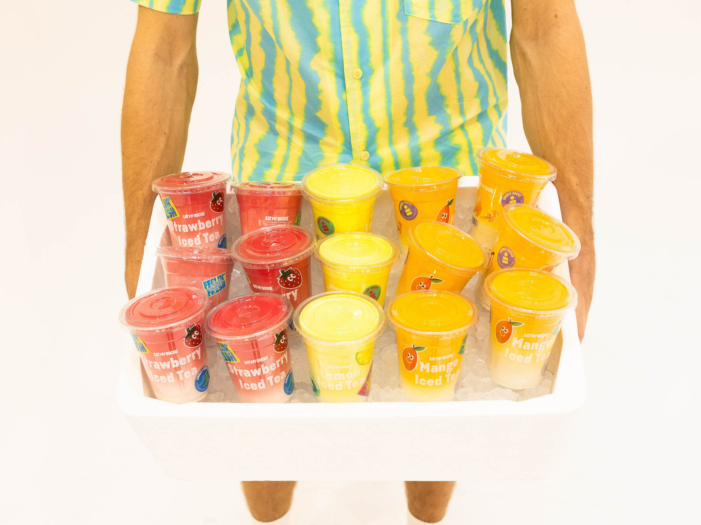 Iced Tea Strawberry (2 pairs)