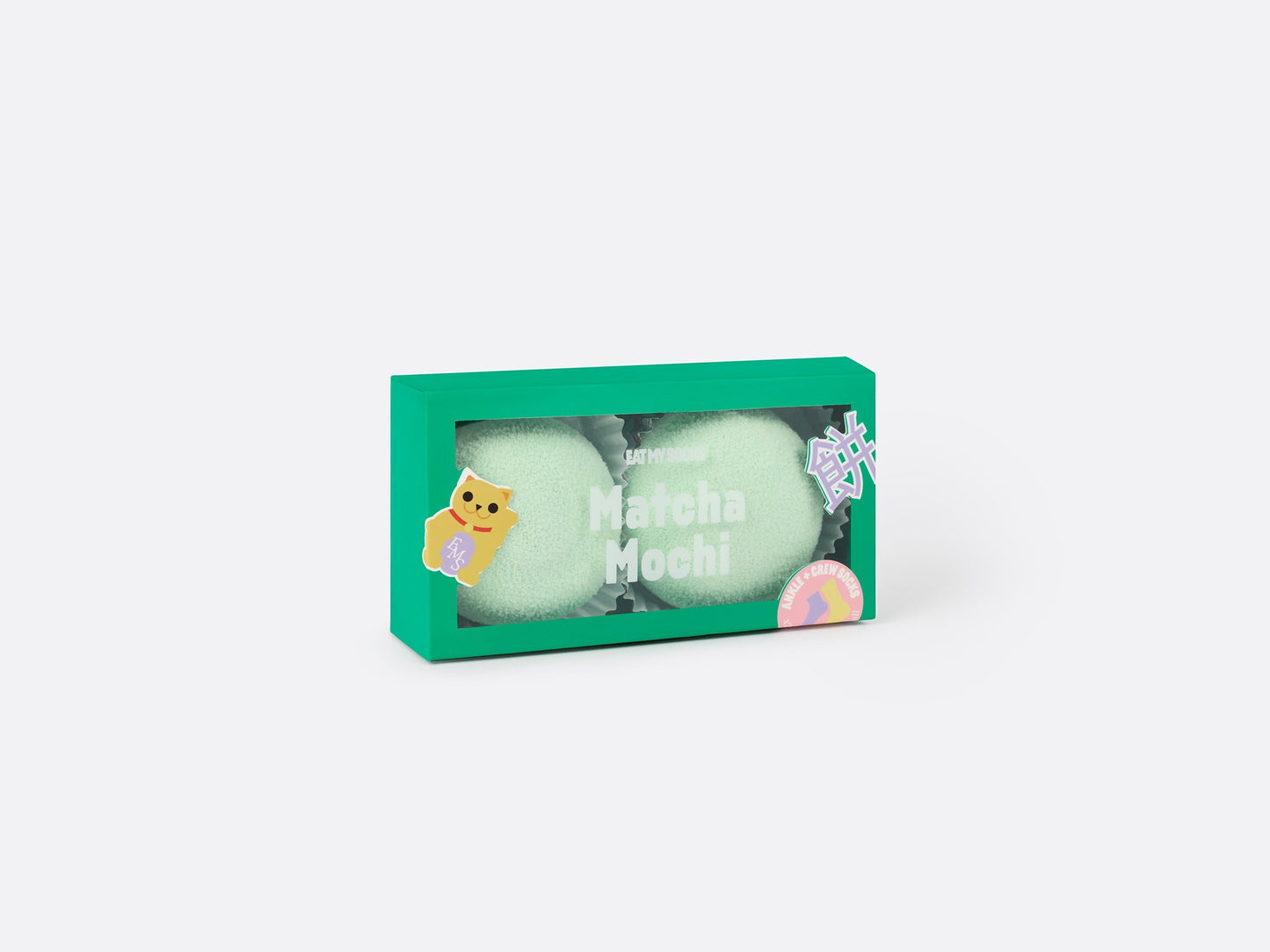 Matcha Mochi (2 pairs)