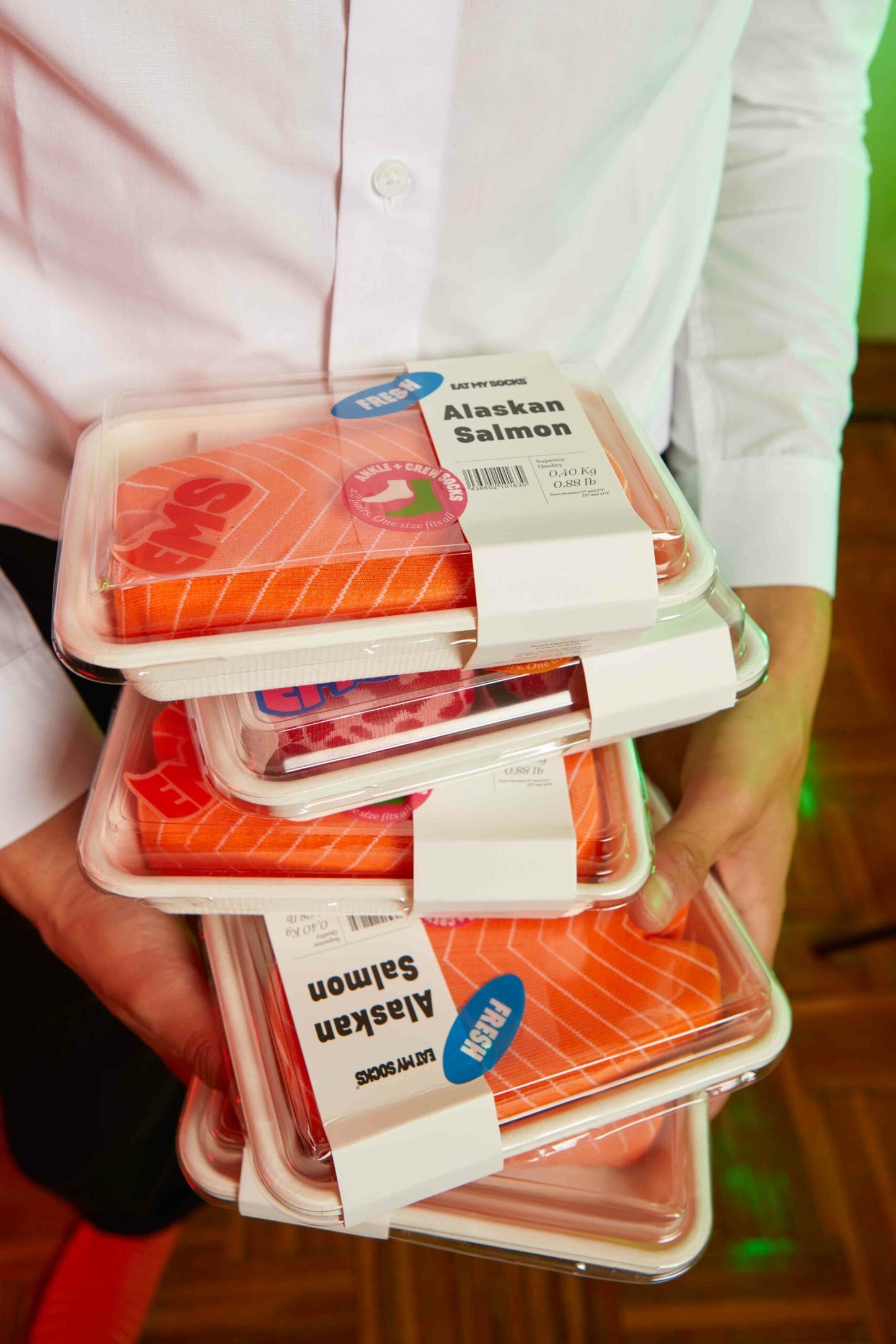Alaskan Salmon (2 pairs)