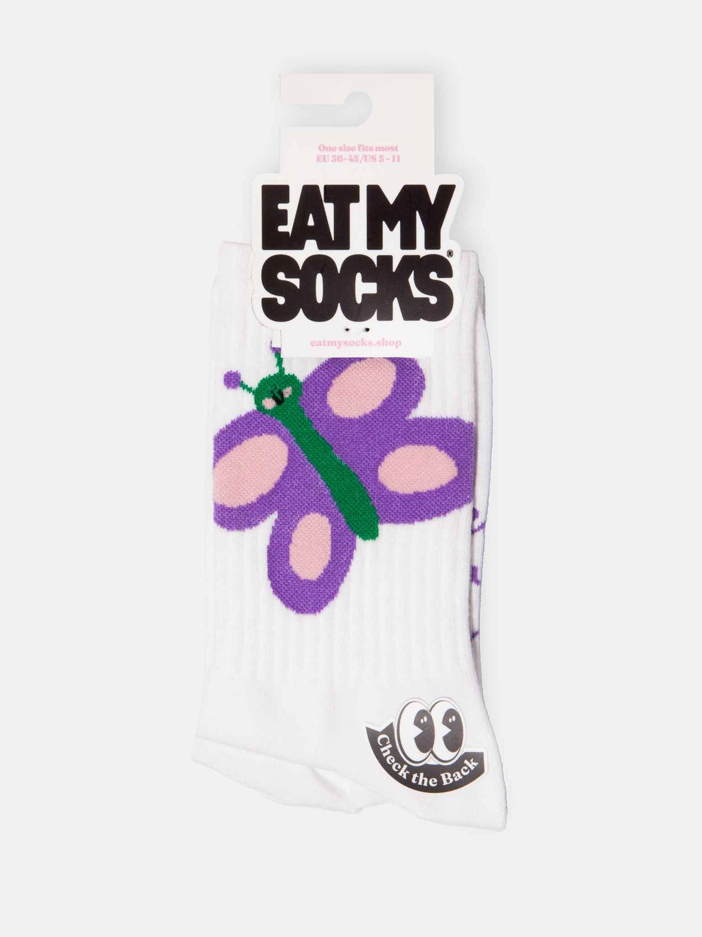 Butterfly Flat Socks