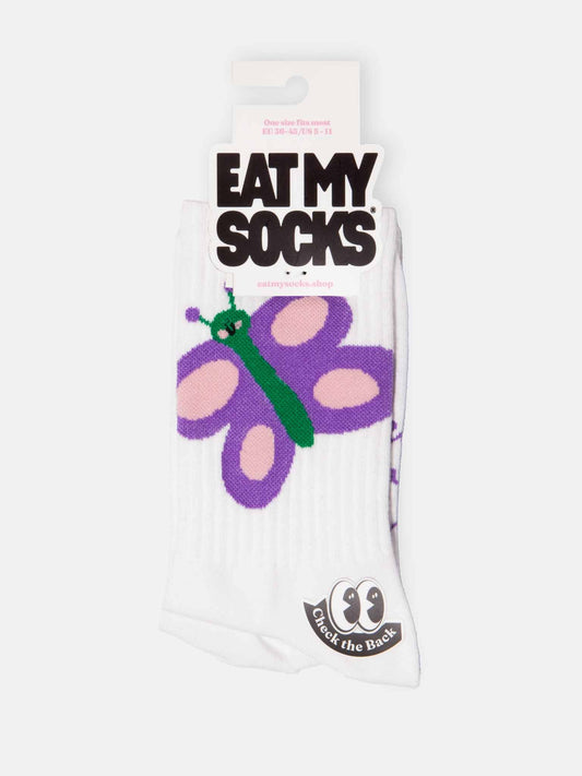 Butterfly Flat Socks
