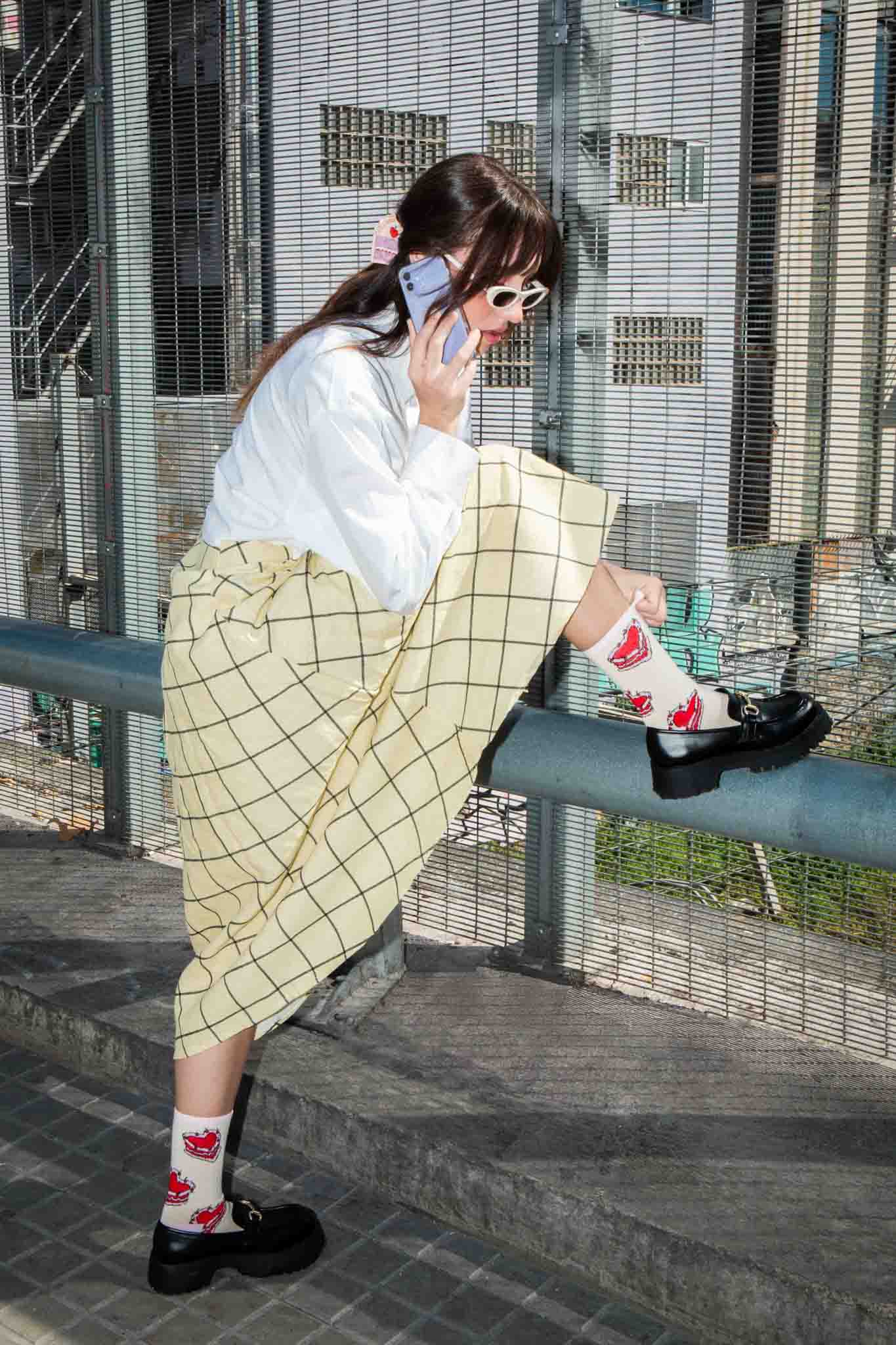 Cake Flat Socks