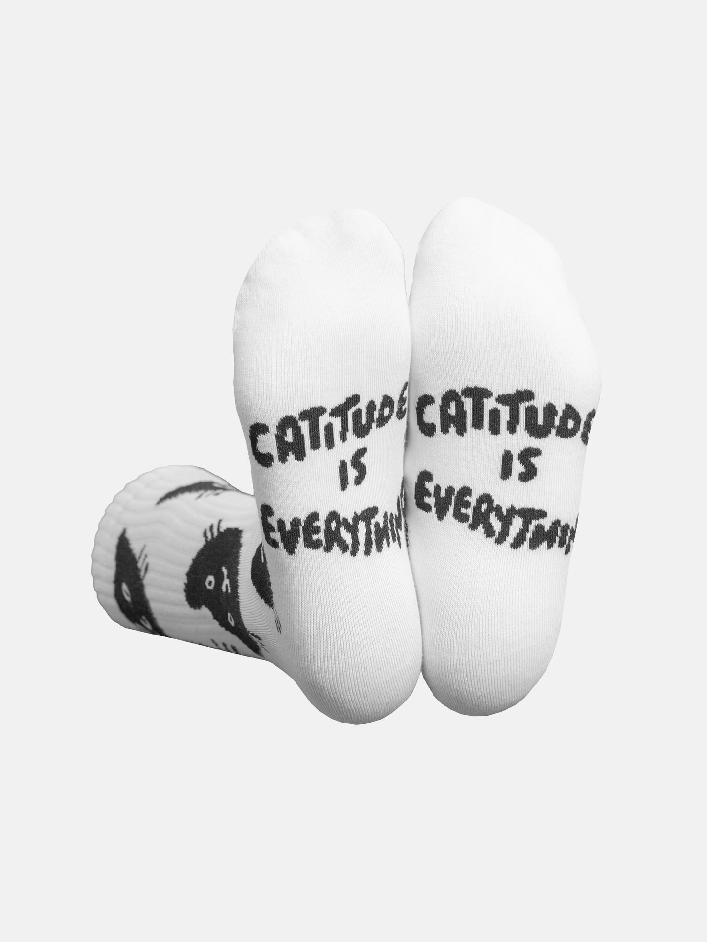 Cat Flat Socks