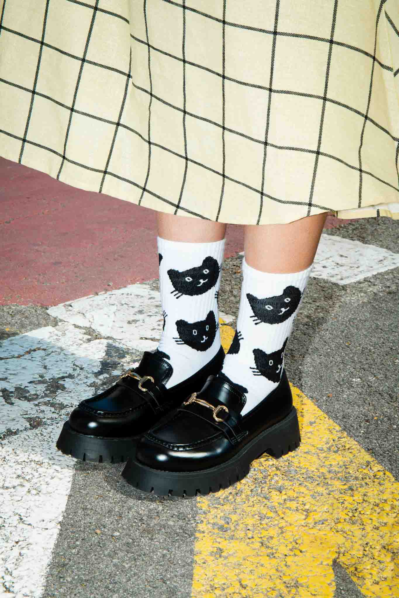 Cat Flat-Pack Socks