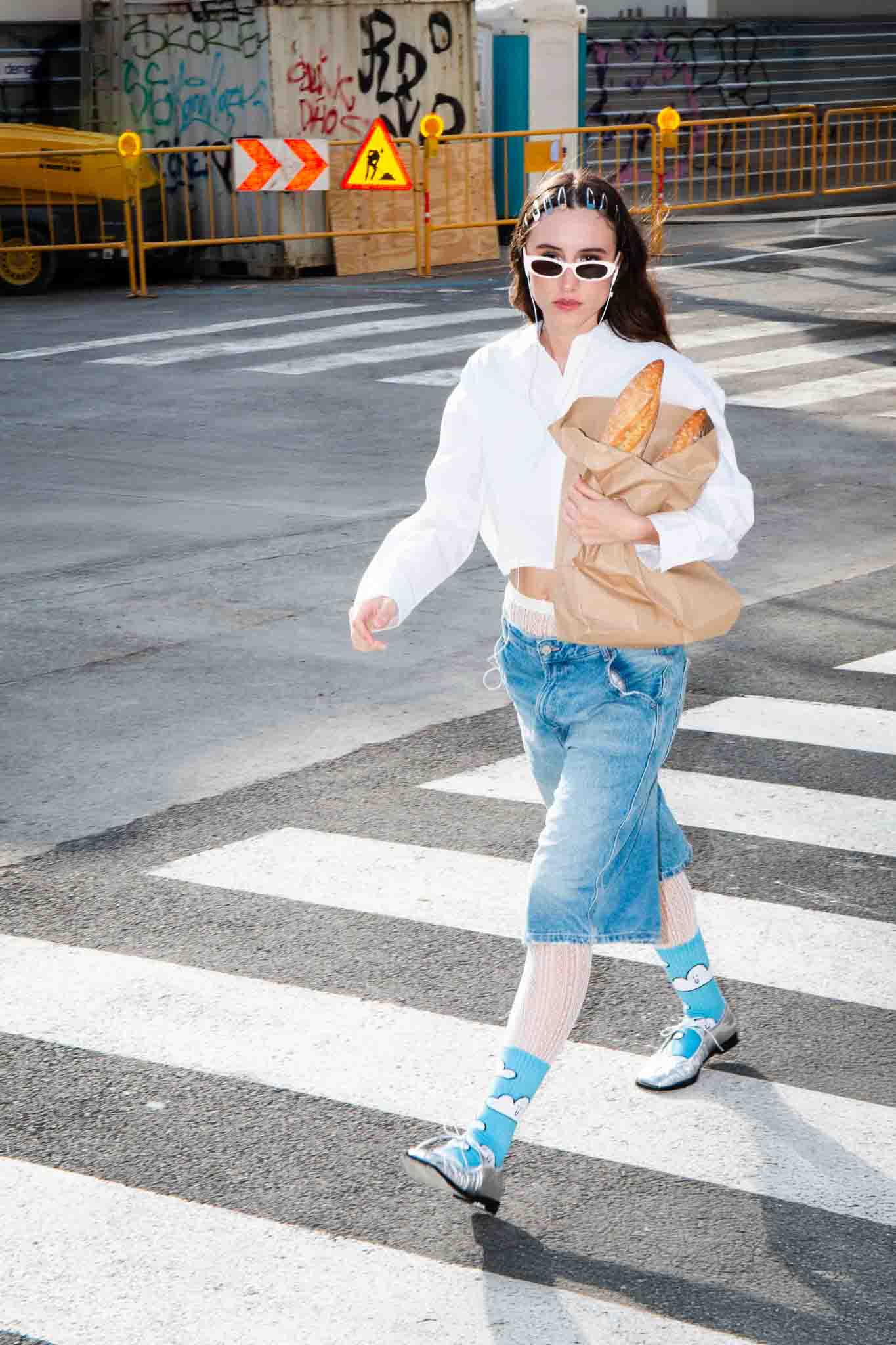 Cloud Flat Socks