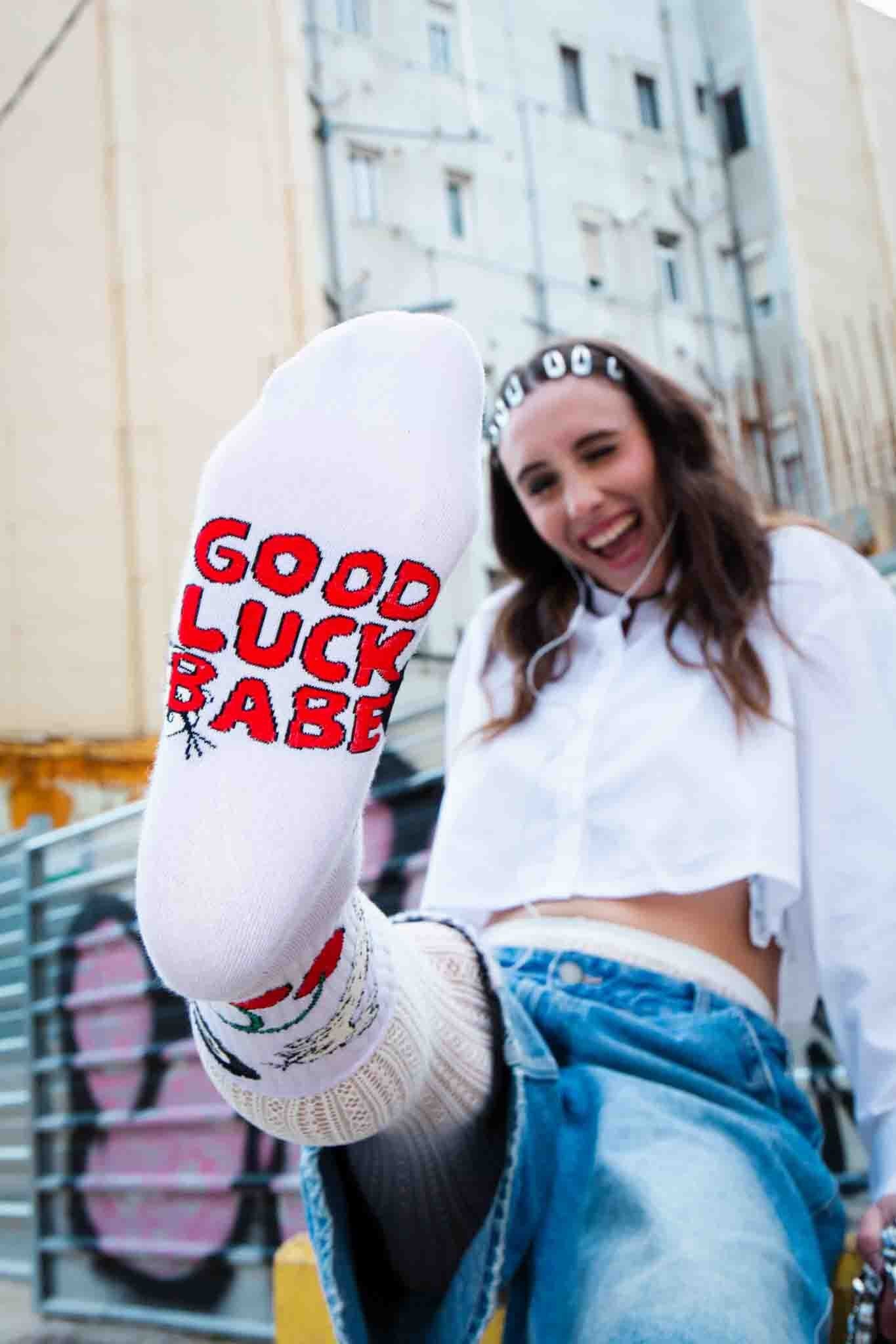 Good Luck Flat Socks