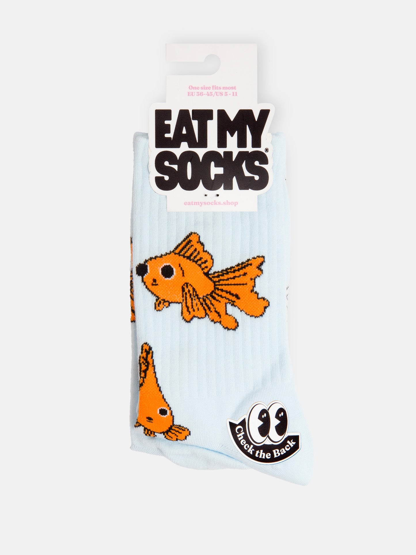 Goldfish Flat Socks