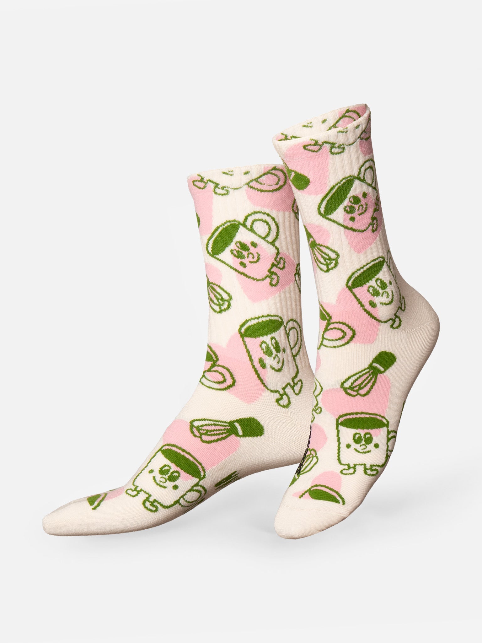 Matcha Lover Flat Socks