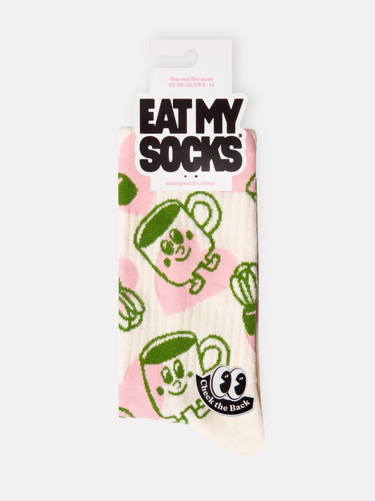 Matcha Lover Flat Socks