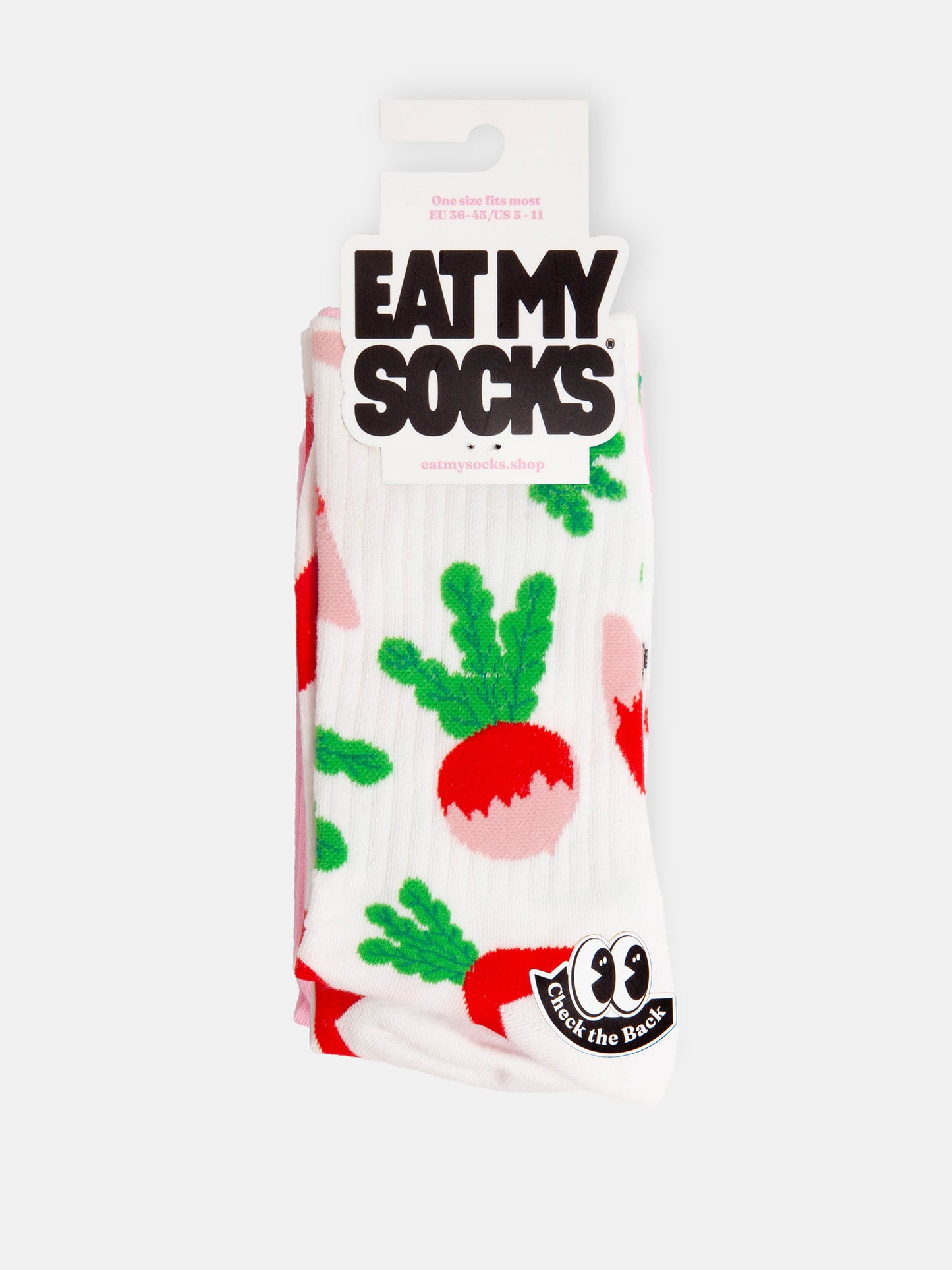 Radish Flat Socks