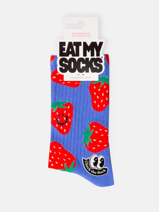 Strawberry Flat Socks
