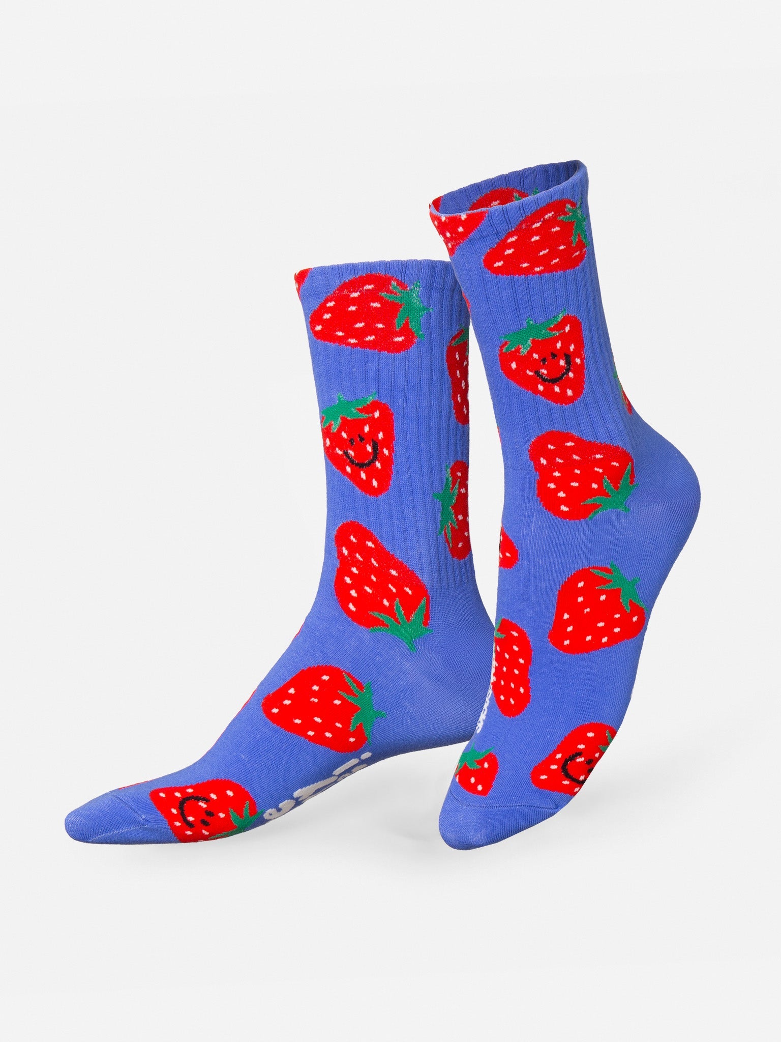 Strawberry Flat Socks