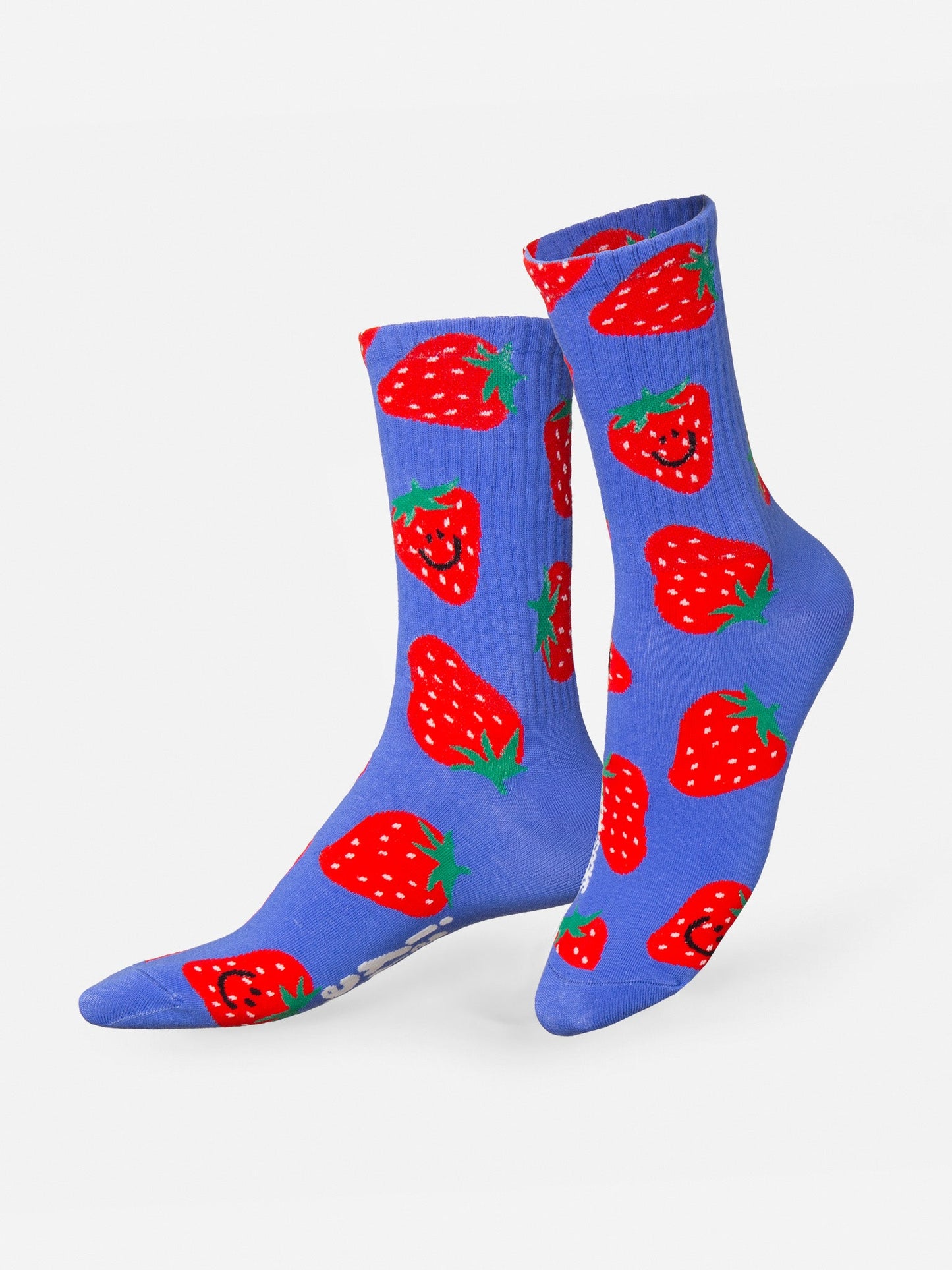 Strawberry Flat Socks