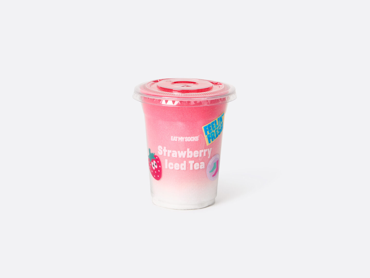 Iced Tea Strawberry 2 Pairs Eat My Socks iced-tea-strawberry-2-pairs-eat-my-socks